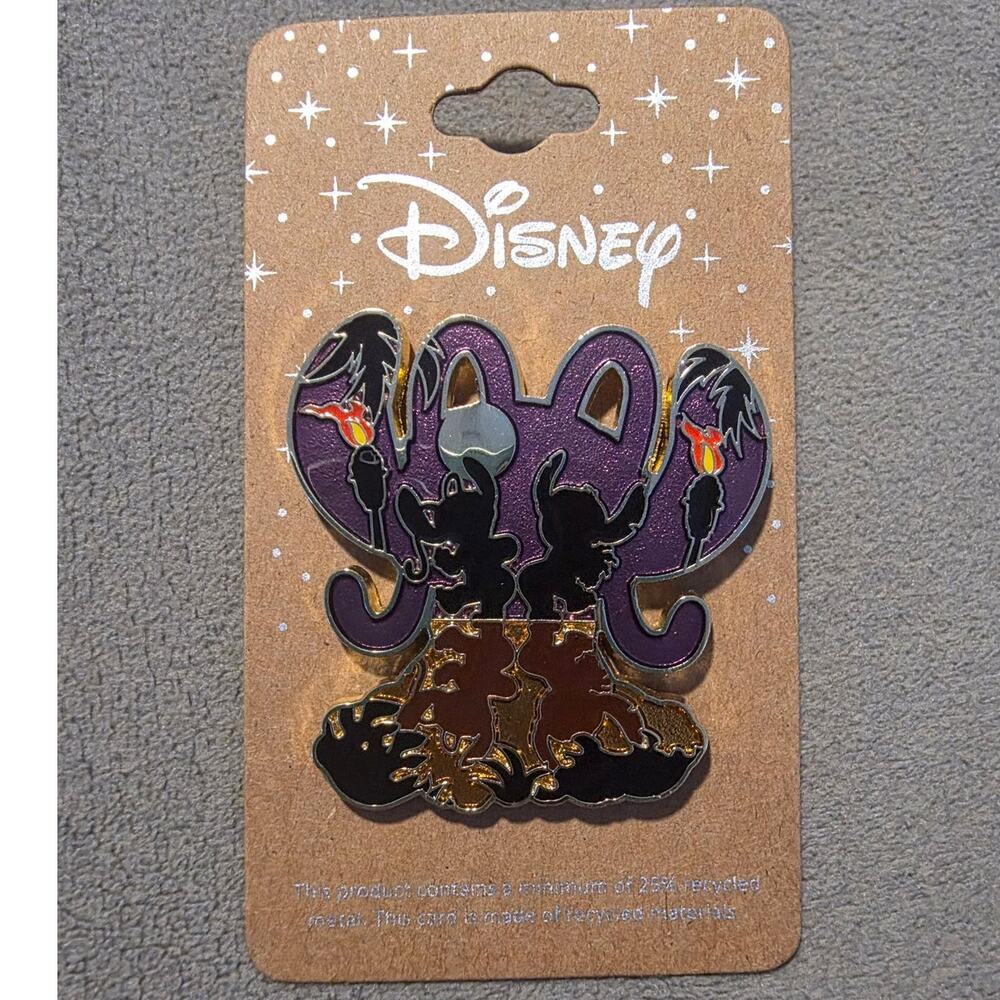 Disney Lilo & Stitch: The Series Angel & Stitch Dance Silhouette Enamel Pin